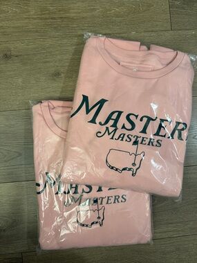 Masters 2026 Soft Azalea Pink Crewneck Sweatshirt - NWT Size L XL